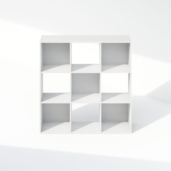 Furinno Furinno Pelli Cubic Storage Cabinet Bookcase Bookshelf 9-Cube