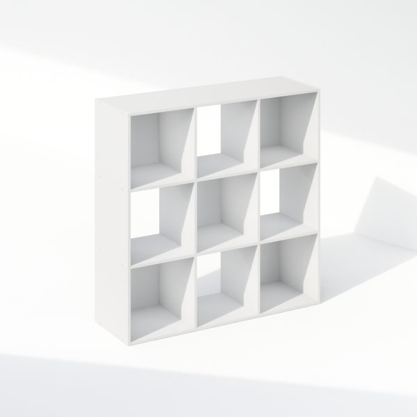 furinno Furinno Pelli Cubic Storage Cabinet Bookcase Bookshelf 9-Cube