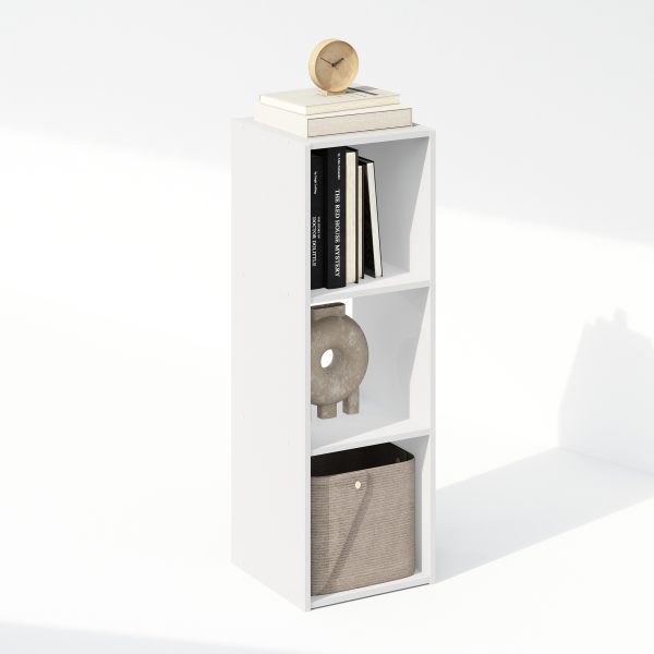 Furinno Furinno Pelli Cubic Storage Cabinet Bookcase Bookshelf 3-Cube