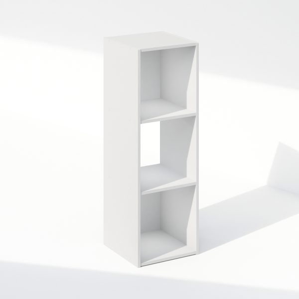furinno Furinno Pelli Cubic Storage Cabinet Bookcase Bookshelf 3-Cube