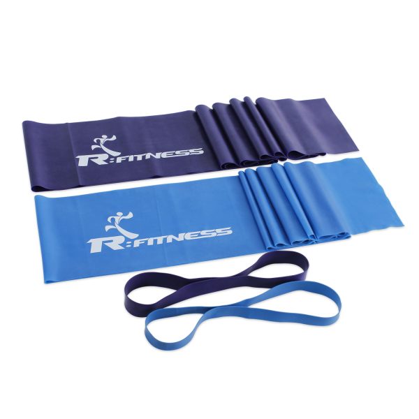 furinno Furinno RFitness Professional Training Exercise Fitness Resistance Band 4-PC Set