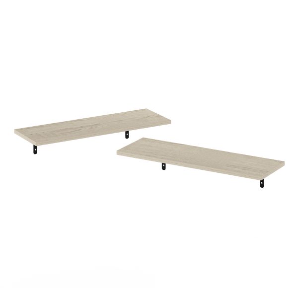 furinno Furinno Rossi 23-Inch Wall Mounted Floating Display Shelves Set of 2