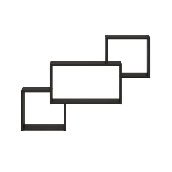 Furinno Furinno Rossi Interweave Wall Mount Floating Decorative Shelf Set Of 3