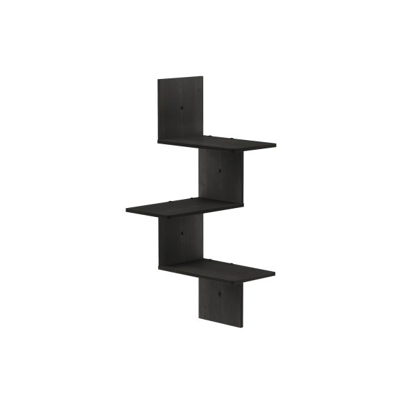 furinno Furinno Rossi Modern 3-Tier Wall Floating Corner Shelf