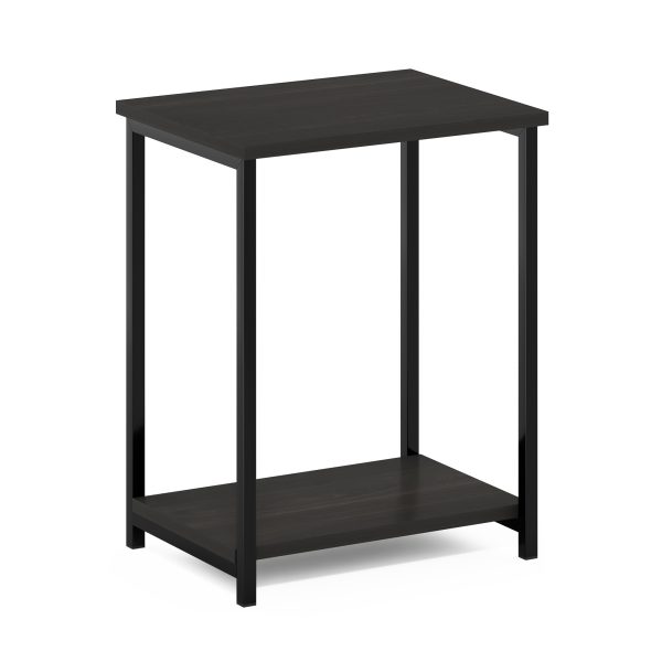 furinno Furinno Simplistic Industrial Metal Frame End Table 1-Pack furinno Furinno Simplistic Industrial Metal Frame End Table 1-Pack