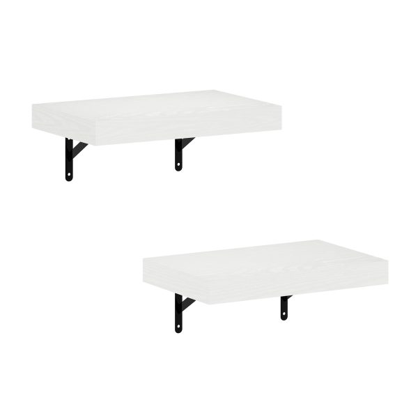 furinno Furinno Tanna 15-Inch Wall Mounted Floating Display Shelves Set of 2 furinno Furinno Tanna 15-Inch Wall Mounted Floating Display Shelves Set of 2