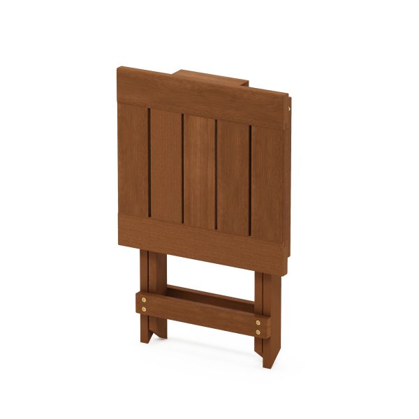 Furinno Furinno Tioman Hardwood Adirondack Folding Table In Teak Oil