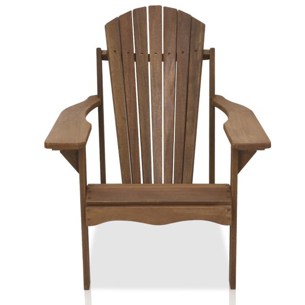 Furinno Furinno Tioman Hardwood Adirondack Patio Chair In Teak Oil