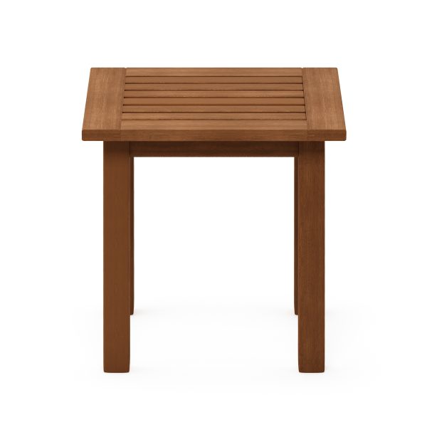 Furinno Furinno Tioman Hardwood End Table In Teak Oil