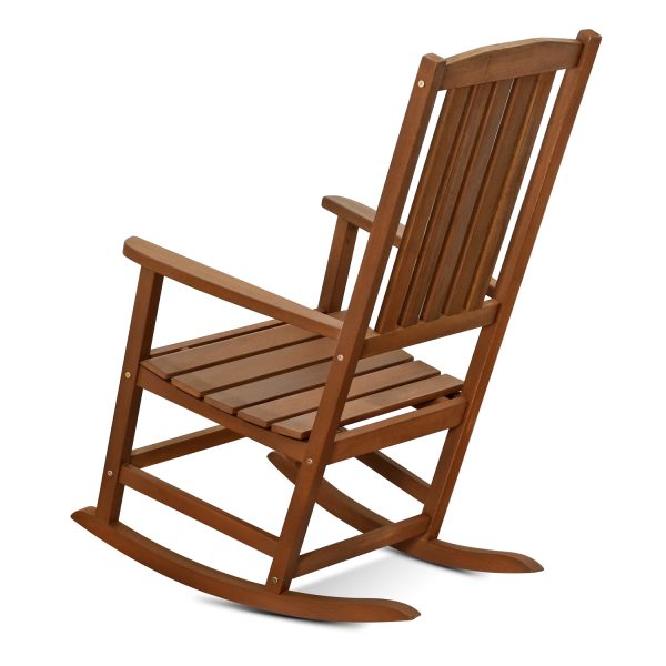 Furinno Furinno Tioman Hardwood Rocking Chair In Teak Oil