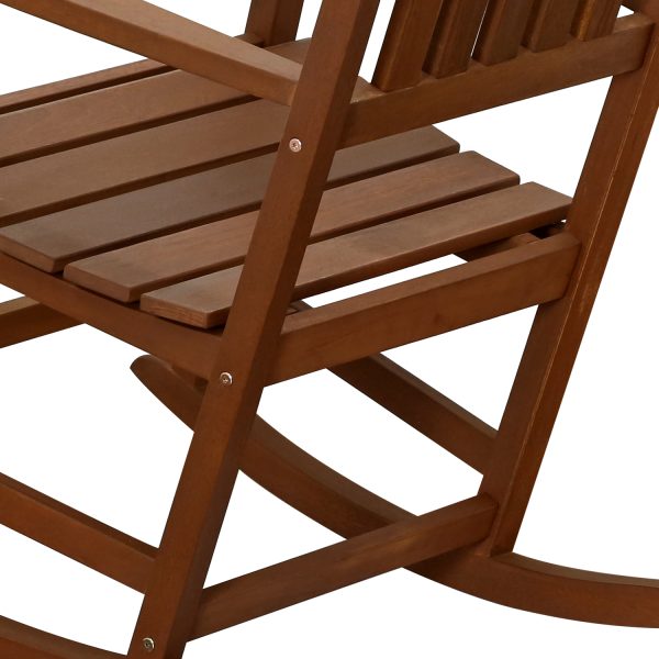 Furinno Furinno Tioman Hardwood Rocking Chair In Teak Oil