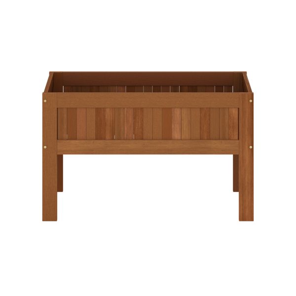 Furinno Furinno Tioman Outdoor Elevated Standing Planter Box Raised Garden Bed With Legs