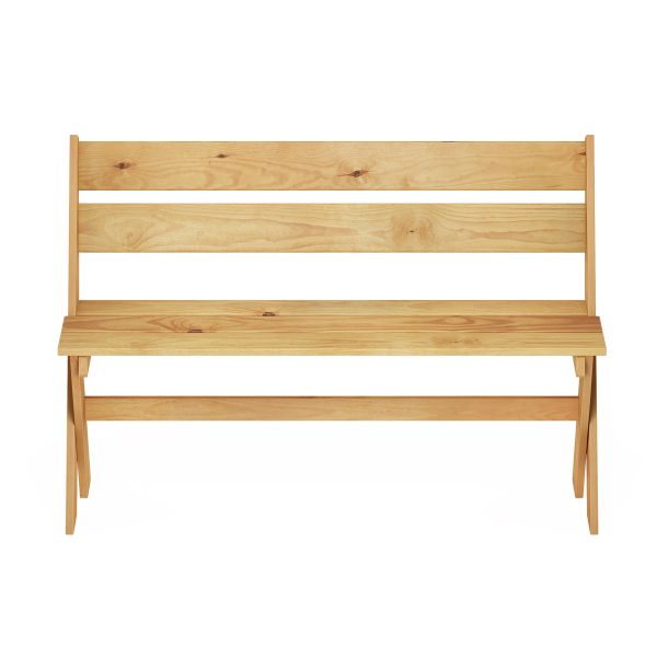 Furinno Furinno Tioman Outdoor Hardwood 2 Seater Bench