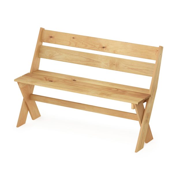 furinno Furinno Tioman Outdoor Hardwood 2 Seater Bench