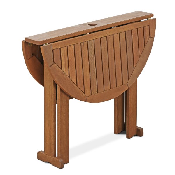 Furinno Furinno Tioman Outdoor Hardwood Gateleg Round Table