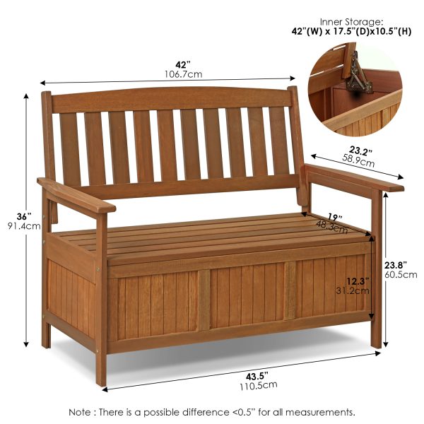 Furinno Furinno Tioman Outdoor Hardwood Kent Storage Box