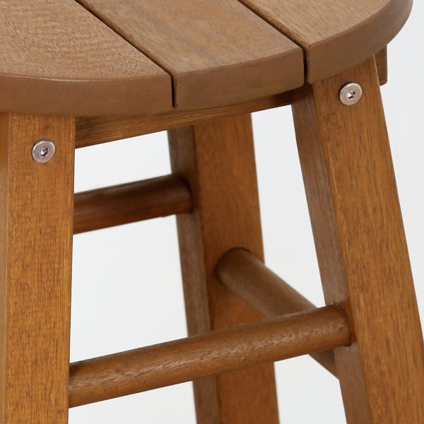 Furinno Furinno Tioman Outdoor Hardwood Promo Arch Bar Stool