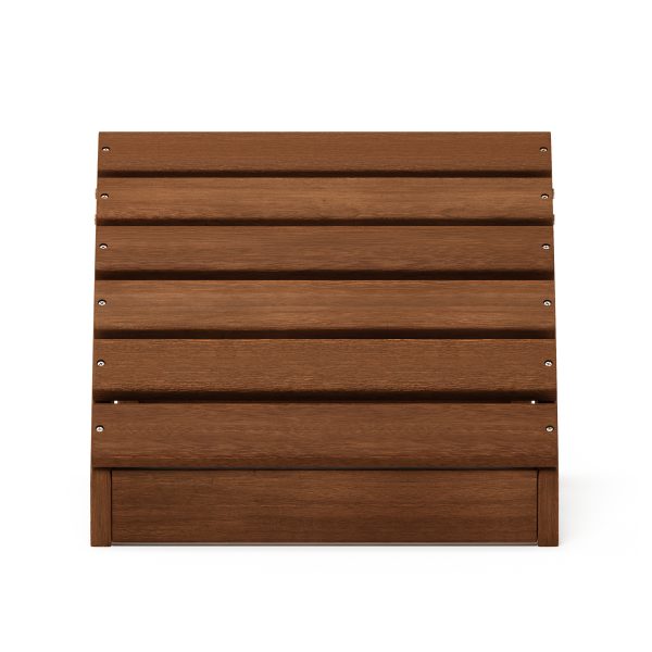 Furinno Furinno Tioman Small Hardwood Adirondack Footstool In Teak Oil