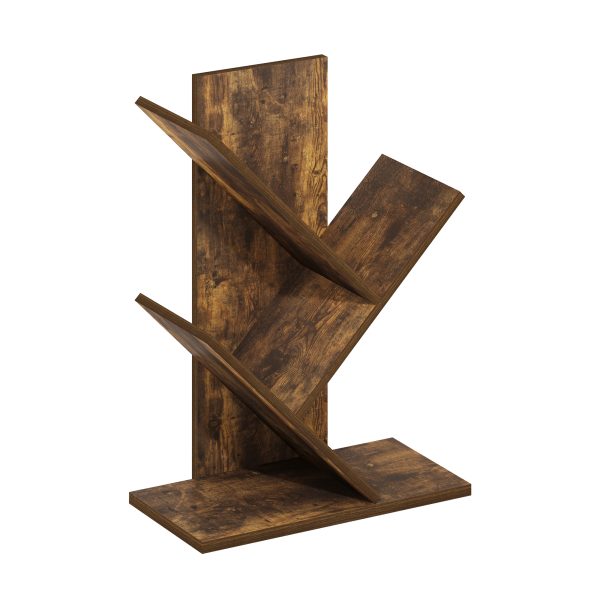 furinno Furinno Tree Bookshelf 3-Tier Floor Standing Tree Bookcase