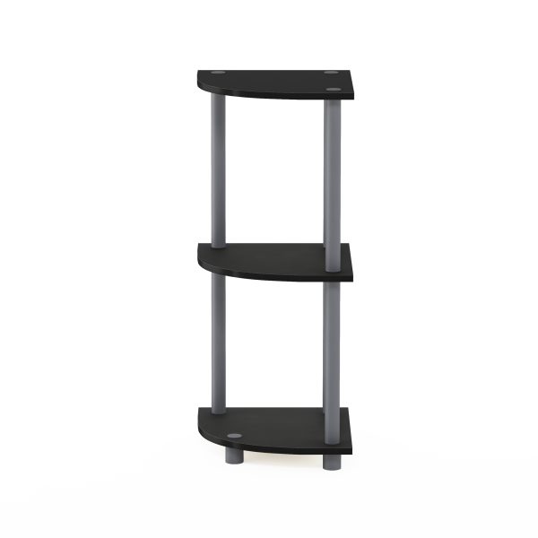 Furinno Furinno Turn-N-Tube 3-Tier Corner Display Rack Multipurpose Shelving Unit