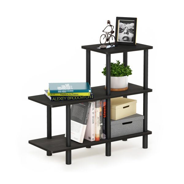 Furinno Furinno Turn-N-Tube 3-Tier Cube Ladder Shelf