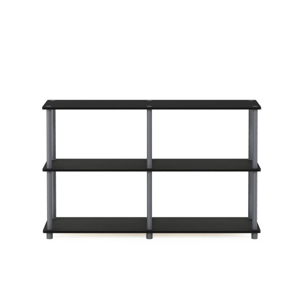 Furinno Furinno Turn-N-Tube 3-Tier Double Size Storage Display Rack