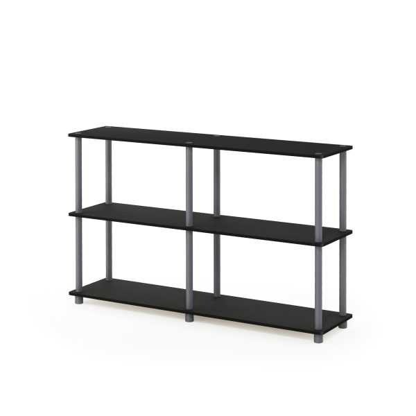furinno Furinno Turn-N-Tube 3-Tier Double Size Storage Display Rack
