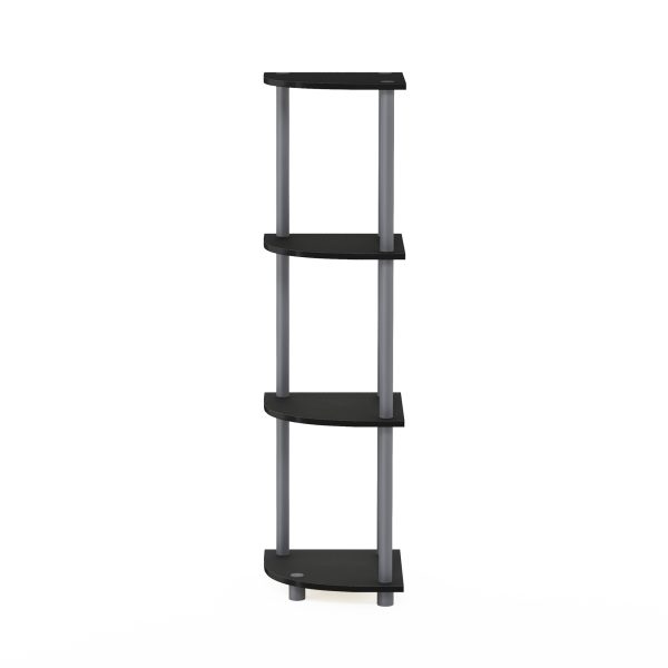 Furinno Furinno Turn-N-Tube 4-Tier Corner Display Rack Multipurpose Shelving Unit