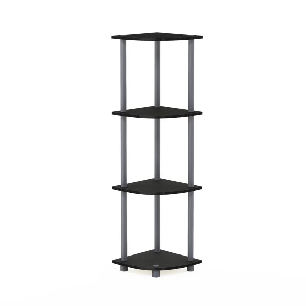furinno Furinno Turn-N-Tube 4-Tier Corner Display Rack Multipurpose Shelving Unit