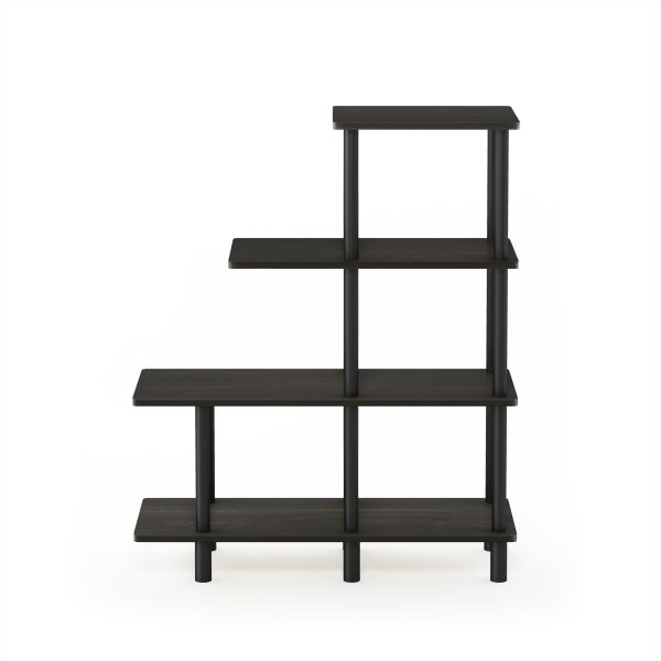 Furinno Furinno Turn-N-Tube 4-Tier Cube Ladder Shelf