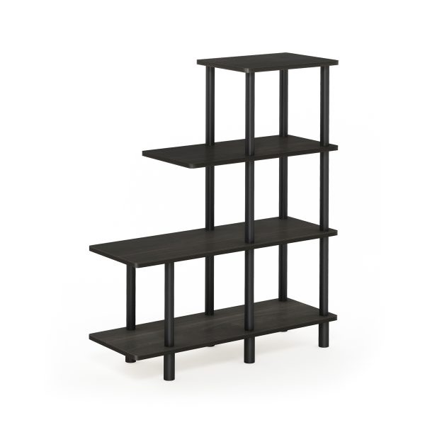 furinno Furinno Turn-N-Tube 4-Tier Cube Ladder Shelf furinno Furinno Turn-N-Tube 4-Tier Cube Ladder Shelf
