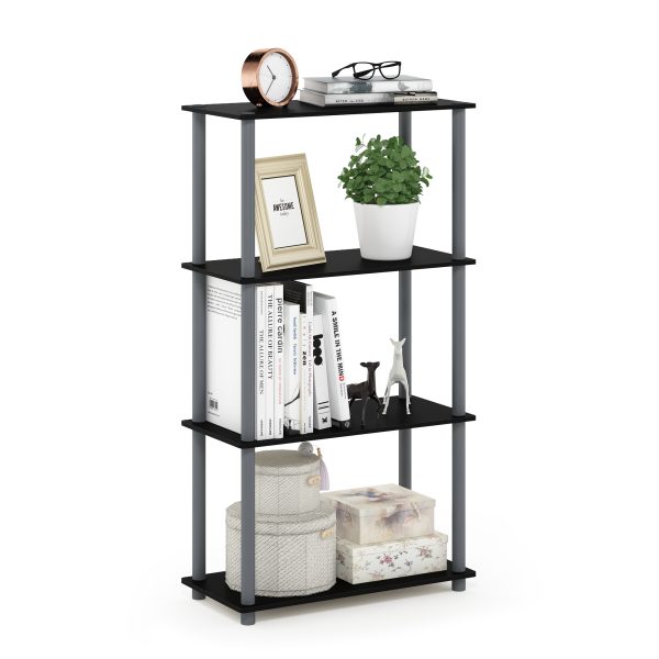 Furinno Furinno Turn-N-Tube 4-Tier Multipurpose Shelf Display Rack