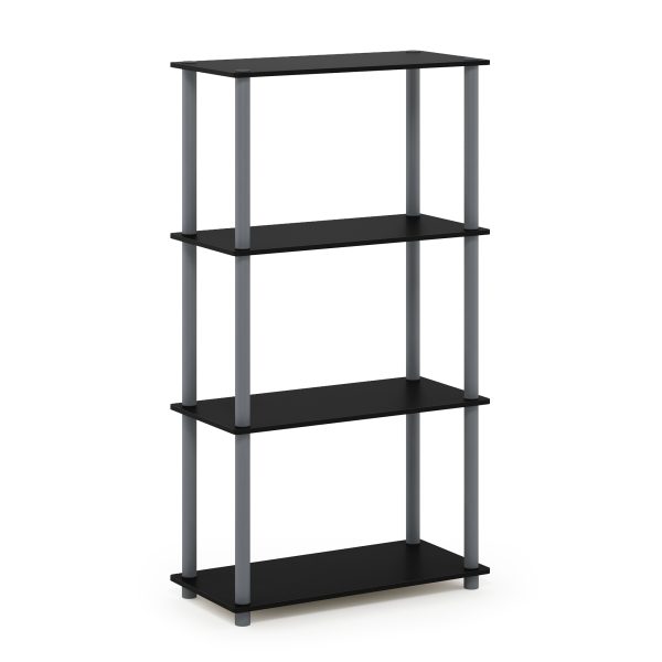 furinno Furinno Turn-N-Tube 4-Tier Multipurpose Shelf Display Rack furinno Furinno Turn-N-Tube 4-Tier Multipurpose Shelf Display Rack