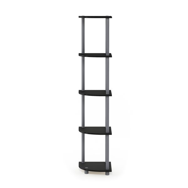 Furinno Furinno Turn-N-Tube 5 Tier Corner Display Rack Multipurpose Shelving Unit