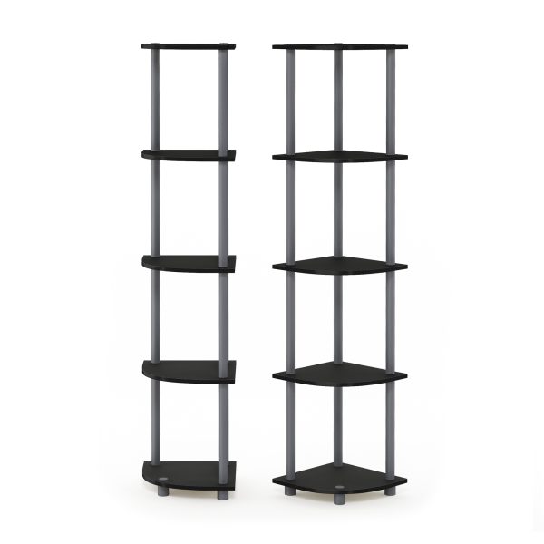 Furinno Furinno Turn-N-Tube 5-Tier Corner Multipurpose Display Shelves
