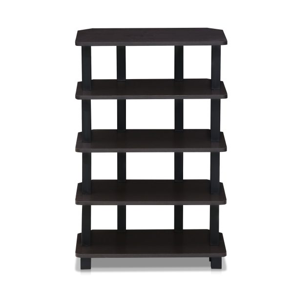 Furinno Furinno Turn-N-Tube 5-Tier Corner Storage Shelf