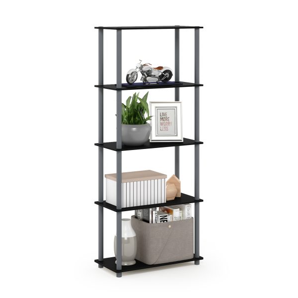 Furinno Furinno Turn-N-Tube 5-Tier Multipurpose Shelf Display Rack