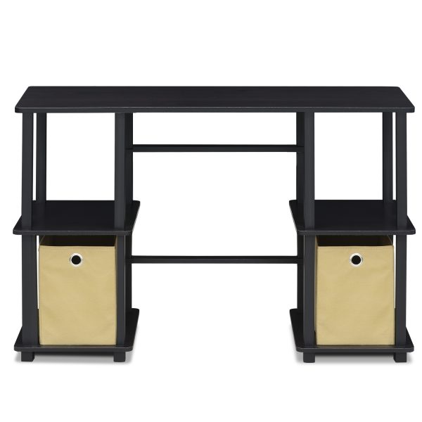 Furinno Furinno Turn-N-Tube Computer Desk With Storage Bins