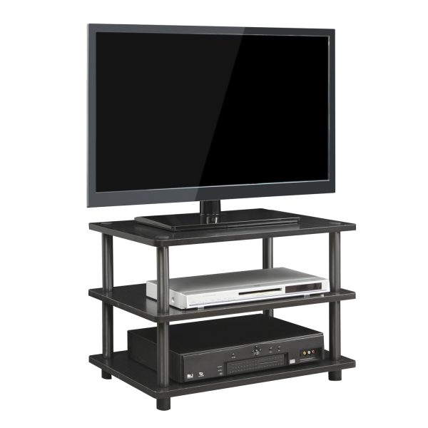 Furinno Furinno Turn-N-Tube Easy Assembly 3-Tier Corner TV Stand For TV Up To 25 Inch