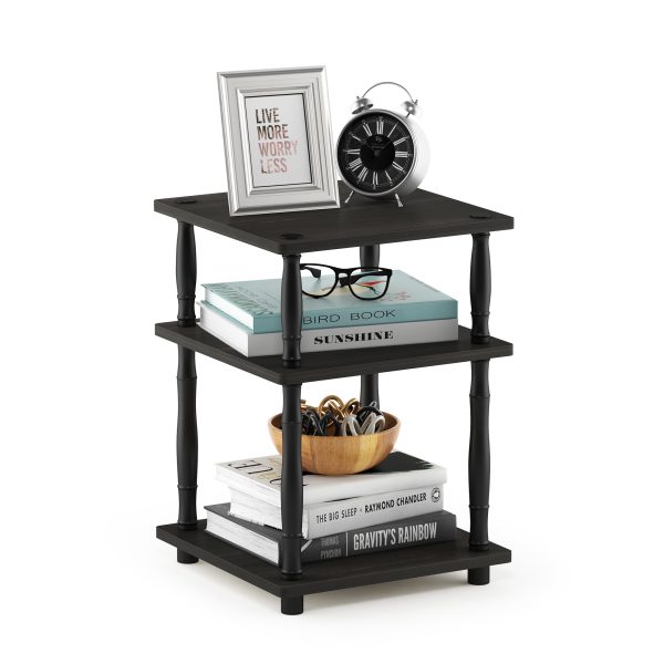 Furinno Furinno Turn-N-Tube Easy Assembly Multipurpose Shelf With Classic Tubes
