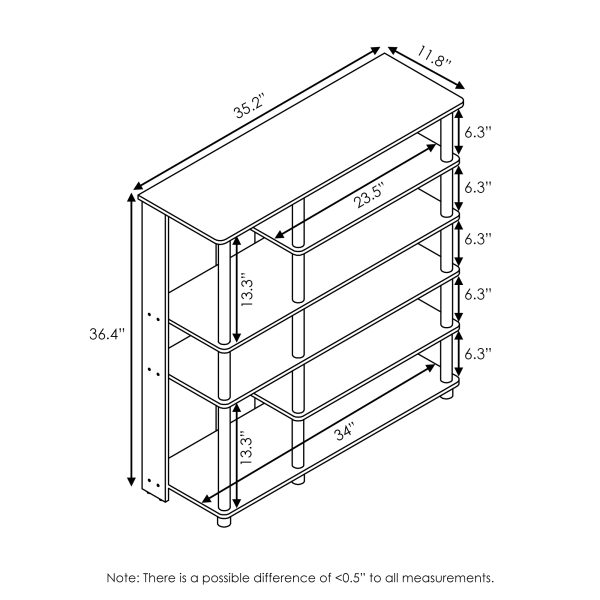 Furinno Furinno Turn-N-Tube Multi Storage Shoe Rack