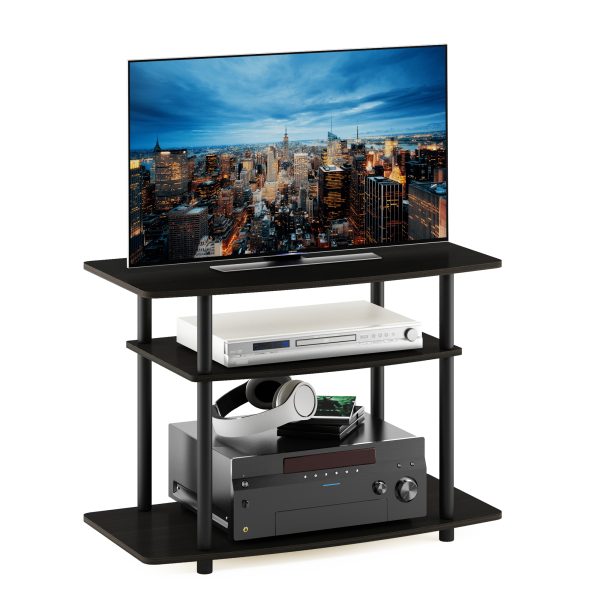 Furinno Furinno Turn-N-Tube No Tools 3-Tier TV Stands For TV Up To 32 Inch