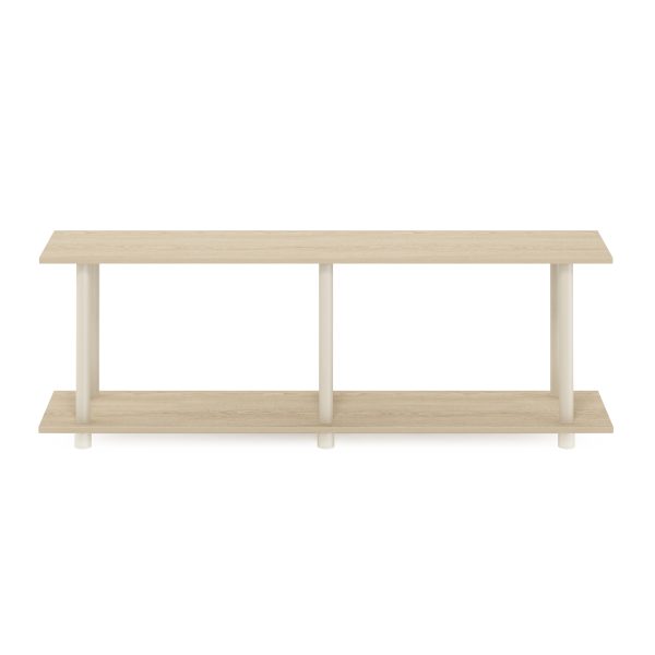 Furinno Furinno Turn-N-Tube No Tools Modern Rectangle Side Table