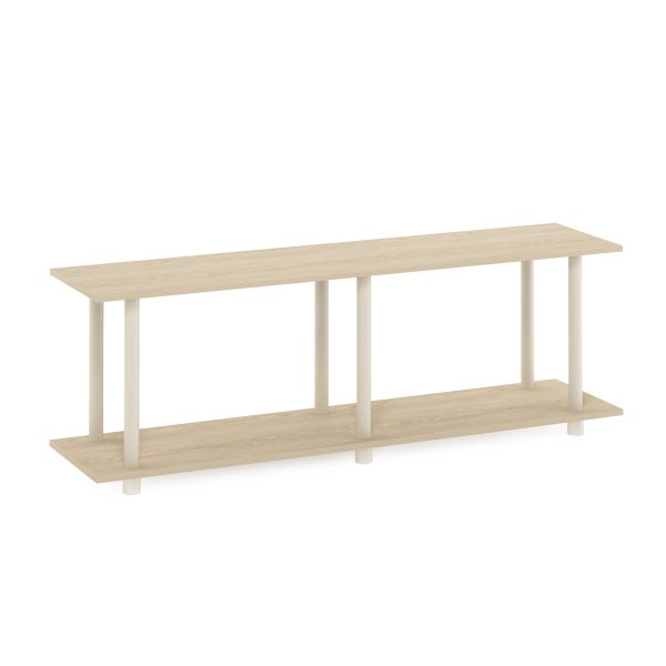 furinno Furinno Turn-N-Tube No Tools Modern Rectangle Side Table