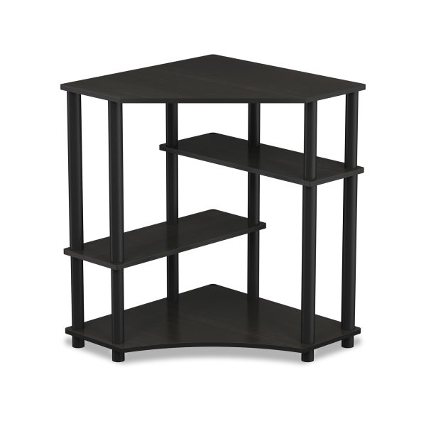 furinno Furinno Turn-N-Tube Space Saving Corner Desk with Shelves
