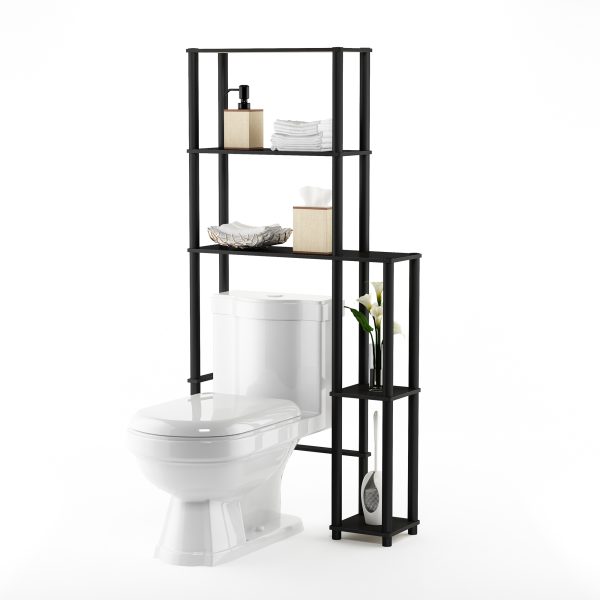 Furinno Furinno Turn-N-Tube Toilet Space Saver With 5 Shelves