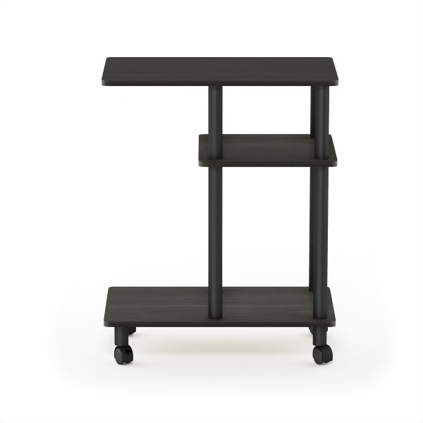 Furinno Furinno Turn-N-Tube U Shape Sofa Side Table With Casters