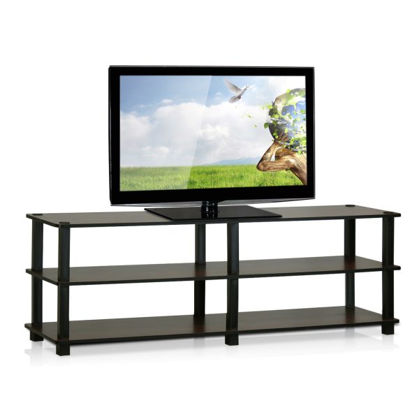 Furinno Furinno Turn-S-Tube No Tools 3-Tier Entertainment TV Stands