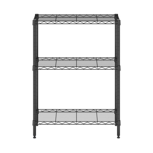 Furinno Furinno Wayar 3-Tier Metal Storage Shelf Rack 23 X 13 X 30