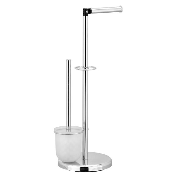 furinno Furinno Wayar Toilet Paper Holder with Brush Stand Chrome